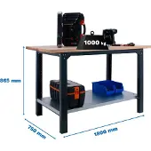 Simonwork (bancos De Trabajo) Bt6 Pro Werkbank 865x1800x750 Mm