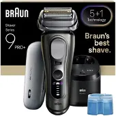Braun 9 Pro+ 9675cc scheerapparaat, transparant. Eén maat