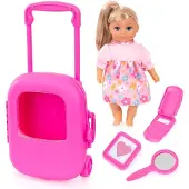 Bayer Trolley Set roze