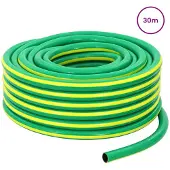 vidaXL Tuinslang 5-laags Groen en Geel 25 mm PVC