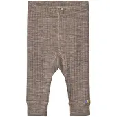 Joha Leggings - Wol - Bruin Gevlekt - - 80 - Leggings - Wol