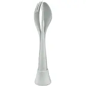 Koziol Bestekset Tulip 22,5 Cm Thermoplast Grijs 4-delig