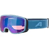 Alpina Skibril Bivio Q Smoke/Blue Matt