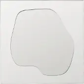 Ferm Living Folia spiegel Zilver, 45 cm