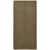 Ferm Living Ekko Badhanddoek Olive|Cashmere