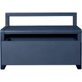 Ferm Living Little Architect Opbergbank Blauw - Kinderbankjes en -stoelen As Blue - 1104273006