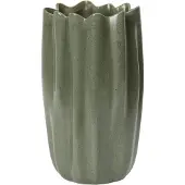 Ferm Living Nium vaas Dark sage, 23 cm