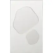 Ferm Living Folia spiegel Zilver, 82 cm
