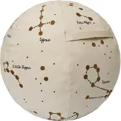 Ferm Living Puff - 50 cm - Sternbild - Ungefärbt - - One Size - Puff