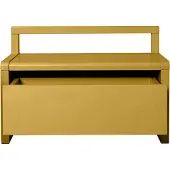 Ferm Living Little architect opbergbank Yellow, 60x30x41,2 cm