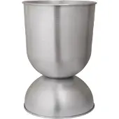 Ferm Living Hourglass bloempot groot Ø50 cm Aluminium
