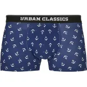 Urban Classics Boxershorts blauw / grijs / zwart