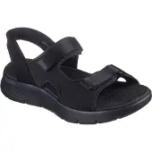 SKECHERS Slip-ins Go Walk Flex Sandalen zwart Maat 46