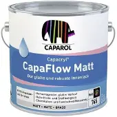 Caparol Capacryl Capaflow Mat | Matte Lakverf Binnen 2,5 LTR - Wit