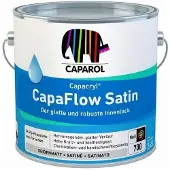 Caparol Capacryl Capaflow Satin | Zijdeglans Lakverf Binnen 2,5 LTR - Wit