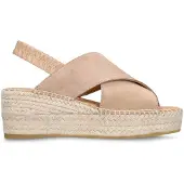 Manfield Taupe suède sleehakken | Maat 41