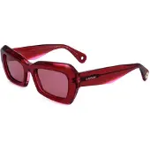 Lanvin LNV662S Transparent red 54/19/140 WOMAN Zonnebrillen
