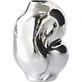 HK Living Gleam vaas small Chrome