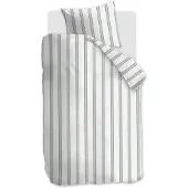 Vt wonen Dekbedovertrek vtwonen Fun Stripe Blauw Katoen-140 x 200 / 220 cm | 1-Persoons