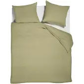 Beddinghouse Mist dekbedovertrek - Lits-Jumeaux - 240 x 200/220 cm - Groen