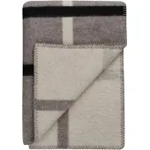 Røros Tweed Knut deken 135x200 cm Dove grey