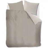Rivièra Maison Twisted dekbedovertrek - 260x200 | 220 - Zand-260 x 200 / 220 cm | Extra Breed