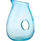 Pols Potten Karaf Jug with Hole Turquoise 850 ml