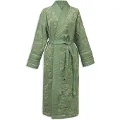 Pip studio Jasmin Jacquard Bathrobe Groen M