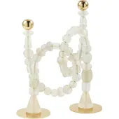 Pols Potten Kandelaar Beads White
