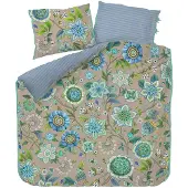 Pip studio Dekbedovertrek Viva La Vida Blauw Percal-200 x 200 / 220 cm | 2-Persoons