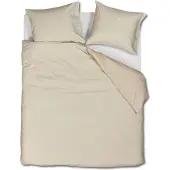 Beddinghouse Dekbedovertrek Monsoon Zand 240x200/220 cm
