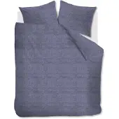 Ambiante Dekbedovertrek Edo Marineblauw Katoen-240 x 200 / 220 cm | Lits-Jumeaux