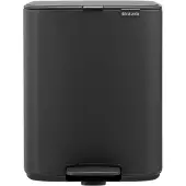 Brabantia Bo Pedaalemmer - 12 liter - Mineral Infinite Grey