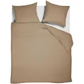 Beddinghouse Dekbedovertrek Mist Licht bruin 240x200/220 cm