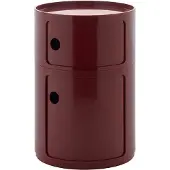 Kartell New Componibili Big 2 Elements | Burgundy