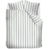 Vt wonen Dekbedovertrek vtwonen Fun Stripe Blauw Katoen-200 x 200 / 220 cm | 2-Persoons