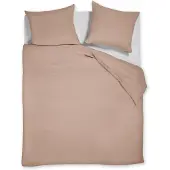 Vt wonen Dekbedovertrek vtwonen Gentle Embrace Zachtroze-260 x 200 / 220 cm | Extra Breed