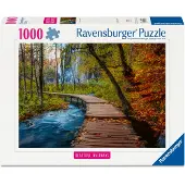 Ravensburger puzzel herfstig bospad 1000 stukjes |