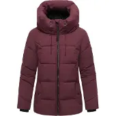 MARIKOO Winterjas 'Kuscheltatze XVI' bordeaux