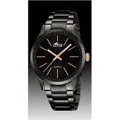 Lotus Analoog horloge zwart