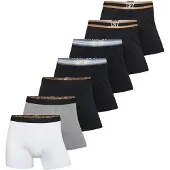 Cr7 - Cristiano Ronaldo Boxershorts ' Stretch mit Geschenkbox ' grijs gemêleerd / zwart / wit