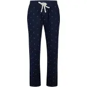 Happy Shorts Pyjamabroek 'Christmas' navy / rood / wit