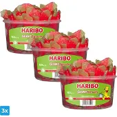 Haribo Aardbeien (3x 150 stuks)