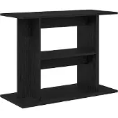 vidaXL Aquariumstandaard 80x35x60 cm spaanplaat zwart eikenkleurig