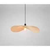 Groenovatie Bamboe Hanglamp - Handgemaakt - Naturel - 75x50 cm