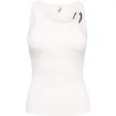 ONLY Gebreide top 'ONLMeddi' wit