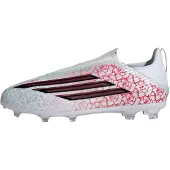 Adidas F50 Lamine Yamal League Veterloze Gras / Kunstgras Voetbalschoenen (MG) Kids Wit Felrood Zwart