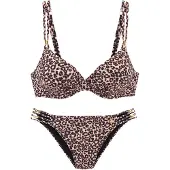 LASCANA Bikini bruin / mokka / zwart