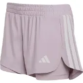 Adidas Sportbroek 'Pacer' sering / wit