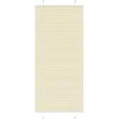 vidaXL Plissé rolgordijn 100x200 cm stofbreedte 99,4cm polyester crème